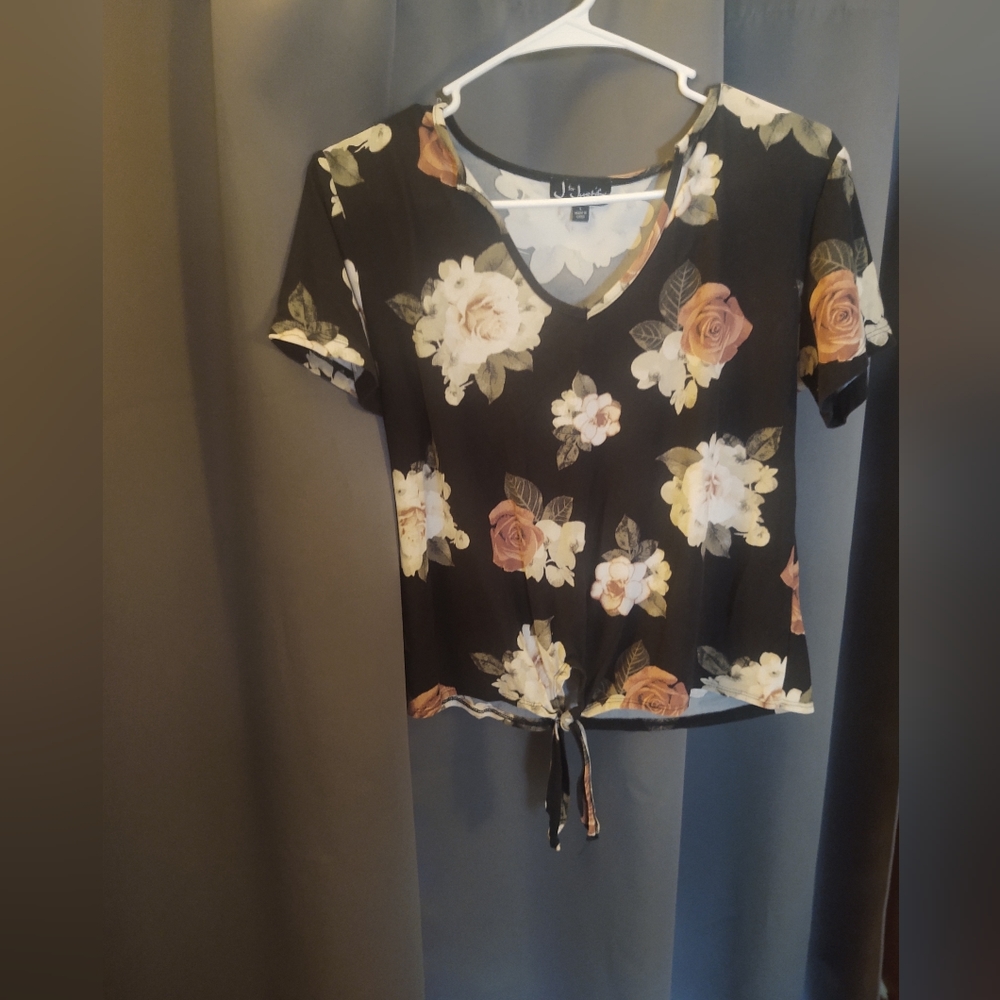 J for Justify floral